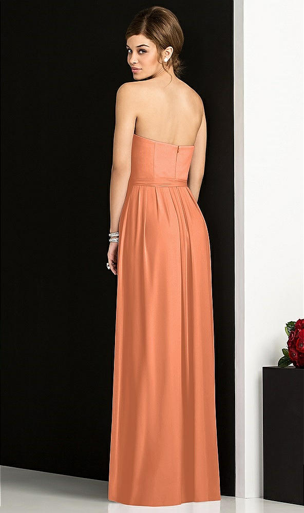 Back View - Sweet Melon After Six Bridesmaid Dress 6678