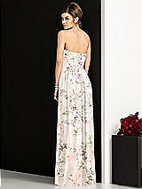 Rear View Thumbnail - Blush Garden After Six Bridesmaid Dress 6678