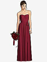 Front View Thumbnail - Burgundy After Six Bridesmaid Dress 6678