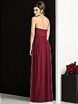 Rear View Thumbnail - Burgundy After Six Bridesmaid Dress 6678