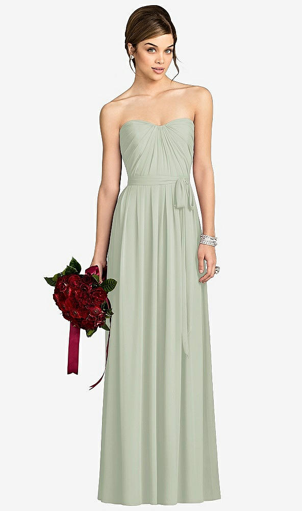 Front View - Celadon After Six Bridesmaid Dress 6678