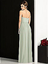 Rear View Thumbnail - Celadon After Six Bridesmaid Dress 6678