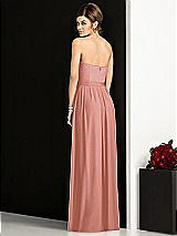 Rear View Thumbnail - Desert Rose After Six Bridesmaid Dress 6678