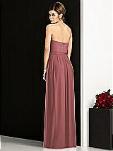 Rear View Thumbnail - English Rose After Six Bridesmaid Dress 6678