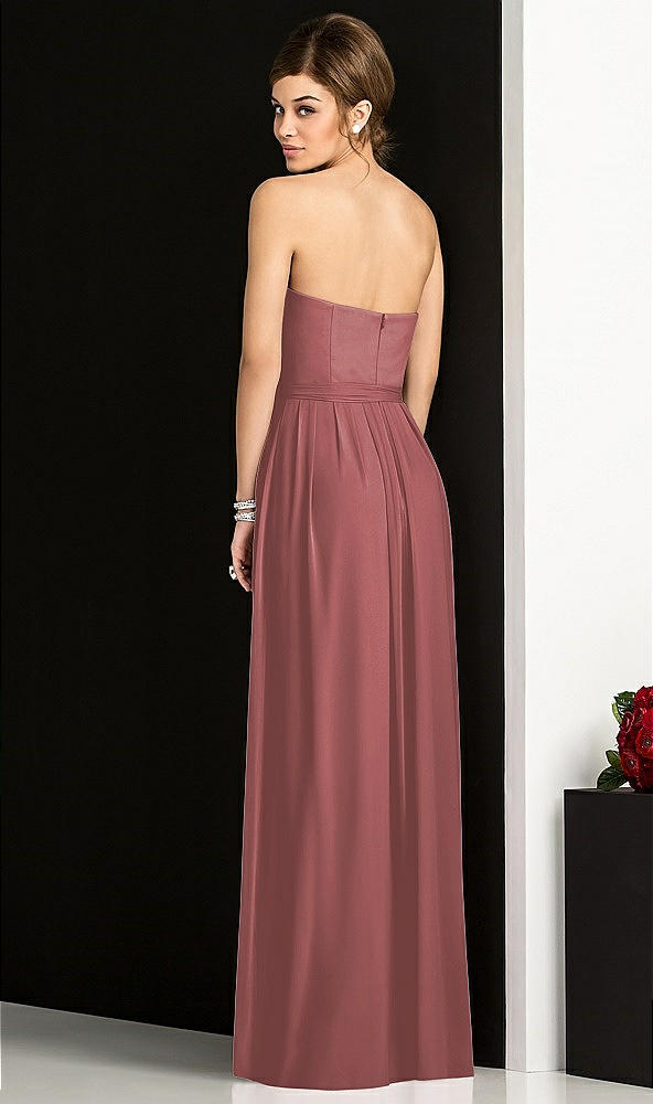 Back View - English Rose After Six Bridesmaid Dress 6678