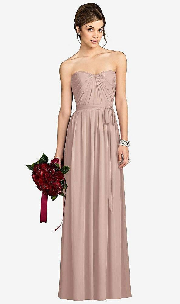 Front View - Neu Nude After Six Bridesmaid Dress 6678