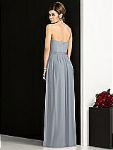 Rear View Thumbnail - Platinum After Six Bridesmaid Dress 6678