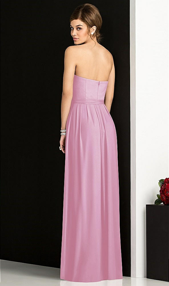 Back View - Powder Pink After Six Bridesmaid Dress 6678