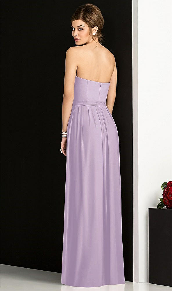 Back View - Pale Purple After Six Bridesmaid Dress 6678