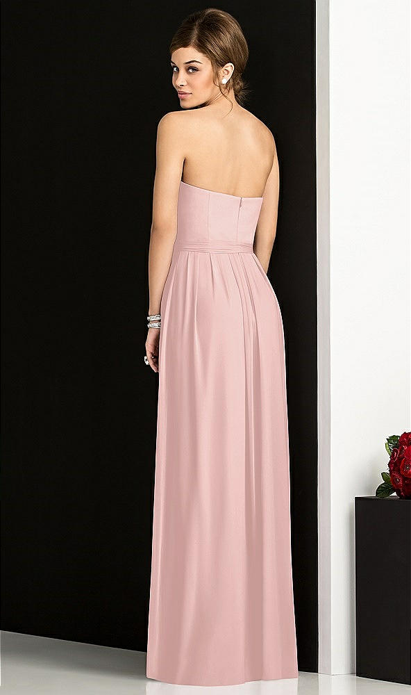 Back View - Rose - PANTONE Rose Quartz After Six Bridesmaid Dress 6678