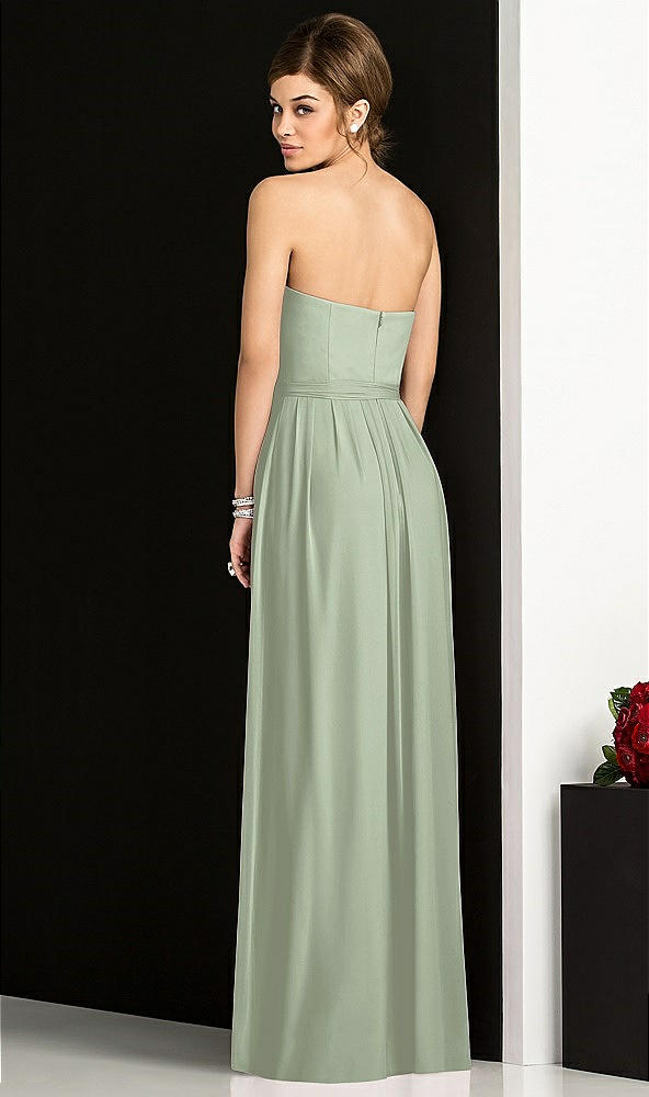 Back View - Sage After Six Bridesmaid Dress 6678