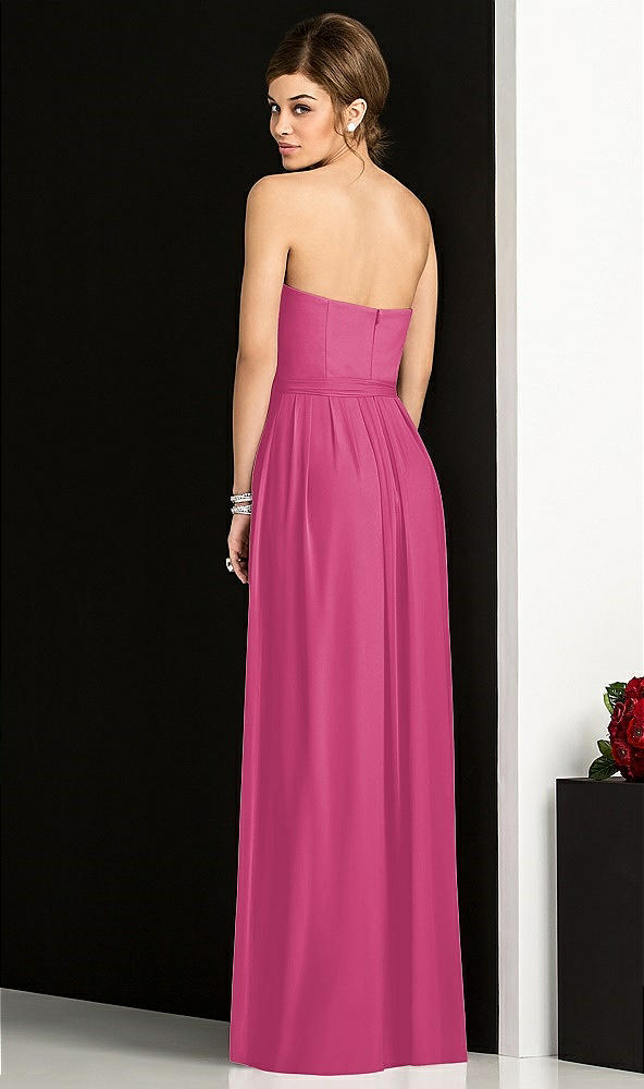 Back View - Tea Rose After Six Bridesmaid Dress 6678