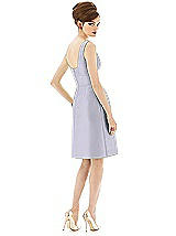 Rear View Thumbnail - Silver Dove Alfred Sung Bridesmaid Dress D654