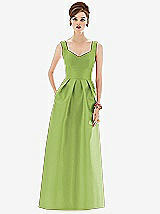 Front View Thumbnail - Mojito Alfred Sung Bridesmaid Dress D659