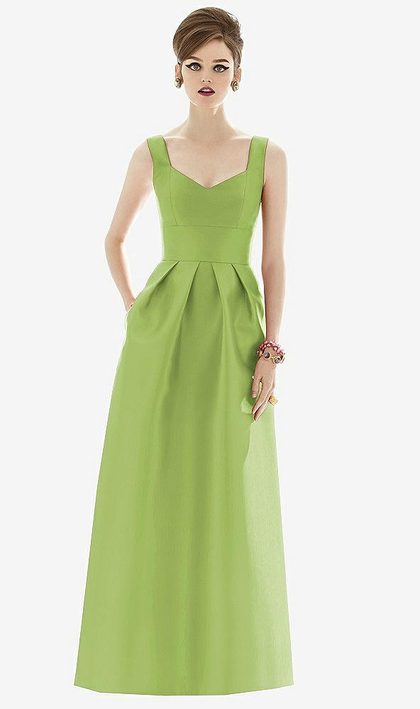 Front View - Mojito Alfred Sung Bridesmaid Dress D659