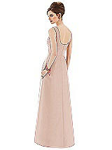 Rear View Thumbnail - Cameo Alfred Sung Bridesmaid Dress D659