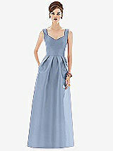 Front View Thumbnail - Cloudy Alfred Sung Bridesmaid Dress D659