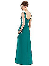 Rear View Thumbnail - Jade Alfred Sung Bridesmaid Dress D659