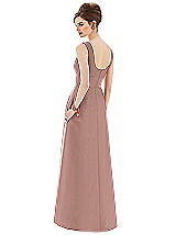 Rear View Thumbnail - Neu Nude Alfred Sung Bridesmaid Dress D659