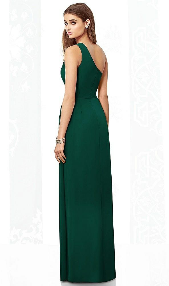 Back View - Hunter Green After Six Bridesmaid Dress 6688