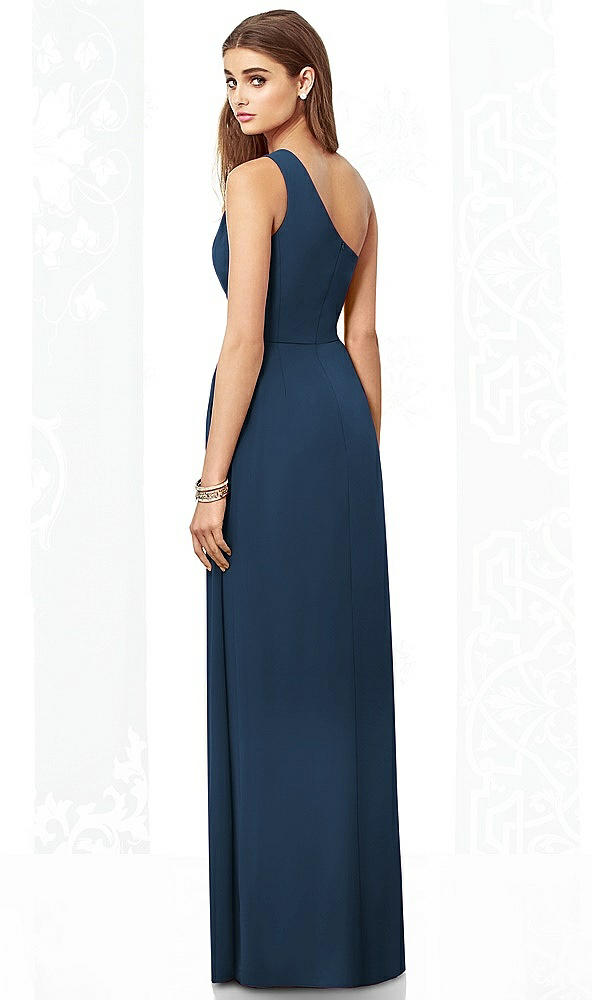 Back View - Sofia Blue After Six Bridesmaid Dress 6688