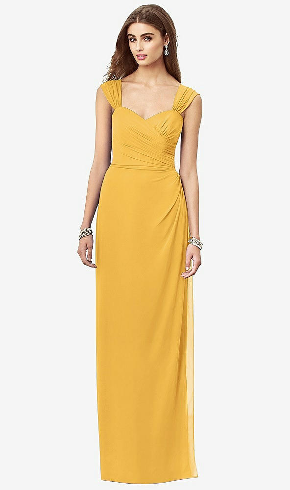 Front View - NYC Yellow After Six Bridesmaid Dress 6693