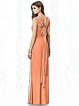 Rear View Thumbnail - Sweet Melon After Six Bridesmaid Dress 6693