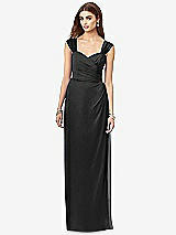 Front View Thumbnail - Black After Six Bridesmaid Dress 6693