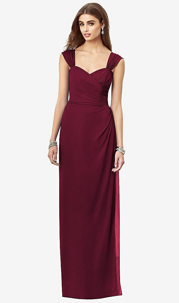 Front View - Cabernet After Six Bridesmaid Dress 6693