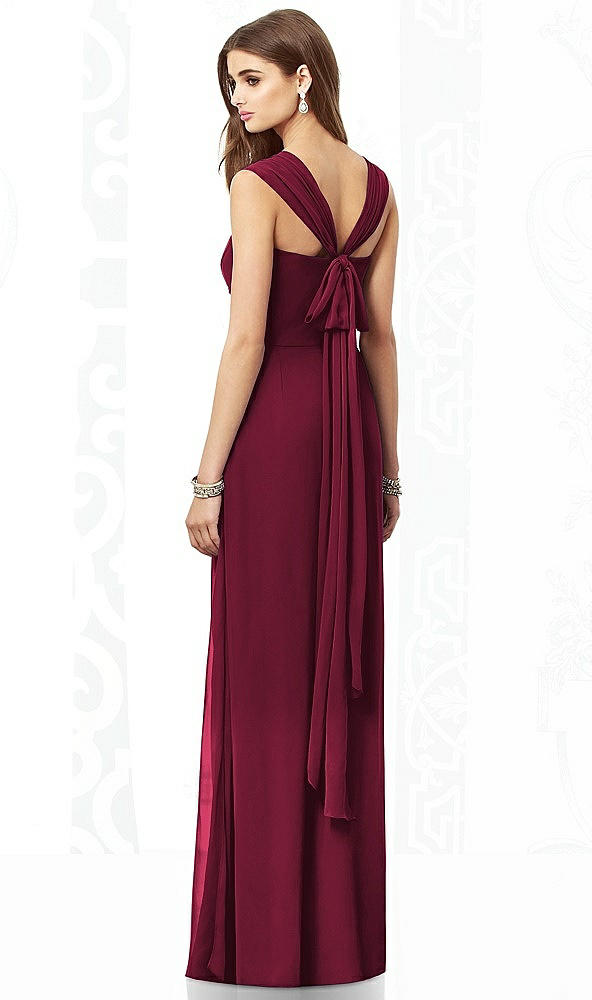 Back View - Cabernet After Six Bridesmaid Dress 6693