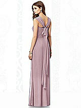 Rear View Thumbnail - Dusty Rose After Six Bridesmaid Dress 6693