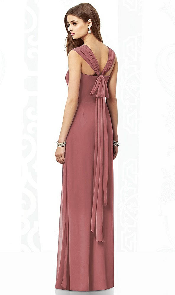 Back View - English Rose After Six Bridesmaid Dress 6693