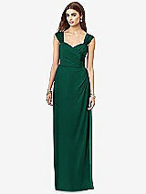 Front View Thumbnail - Hunter Green After Six Bridesmaid Dress 6693