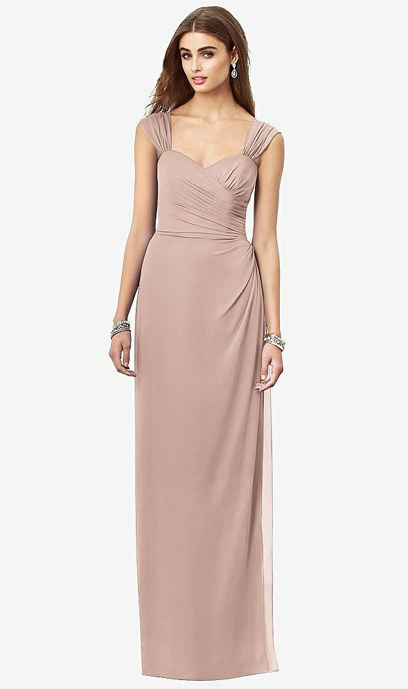 Front View - Neu Nude After Six Bridesmaid Dress 6693