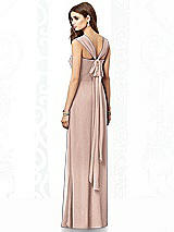 Rear View Thumbnail - Neu Nude After Six Bridesmaid Dress 6693