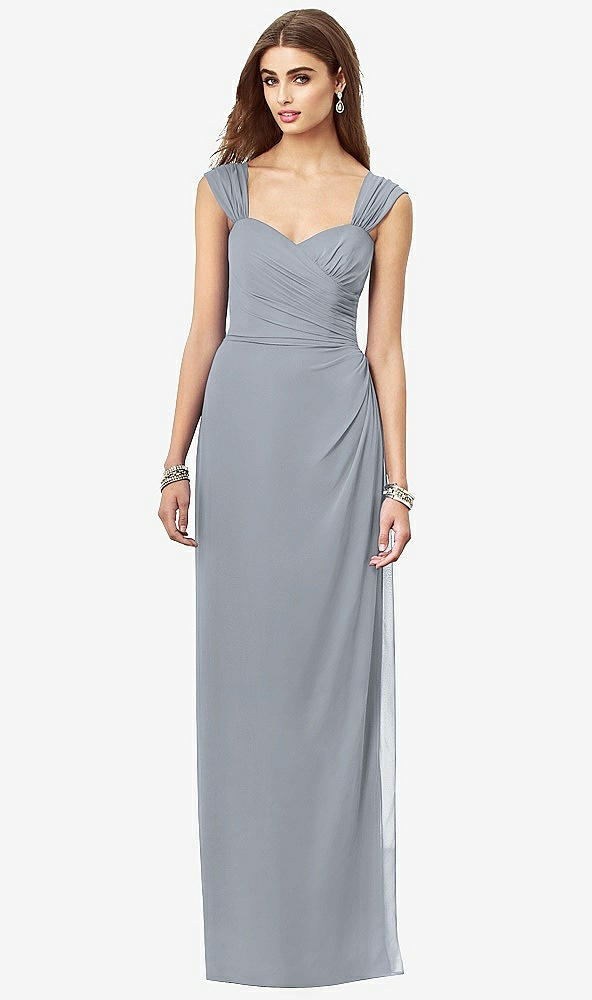 Front View - Platinum After Six Bridesmaid Dress 6693