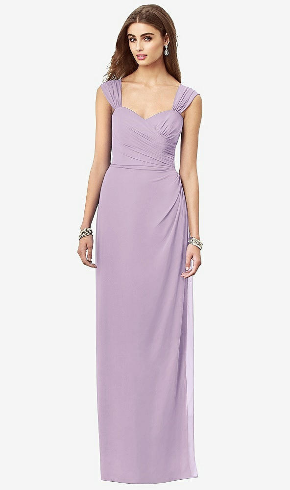 Front View - Pale Purple After Six Bridesmaid Dress 6693