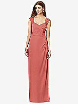 Front View Thumbnail - Coral Pink After Six Bridesmaid Dress 6693