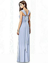 Rear View Thumbnail - Sky Blue After Six Bridesmaid Dress 6693