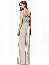 Rear View Thumbnail - Taupe After Six Bridesmaid Dress 6693