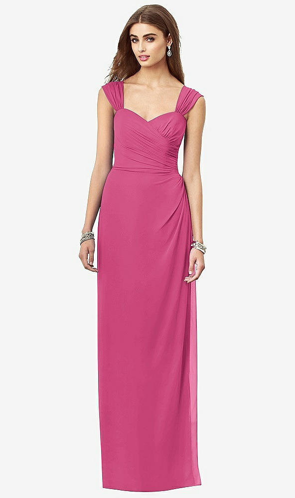 Front View - Tea Rose After Six Bridesmaid Dress 6693