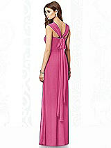 Rear View Thumbnail - Tea Rose After Six Bridesmaid Dress 6693