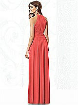 Rear View Thumbnail - Perfect Coral After Six Bridesmaid Dress 6696