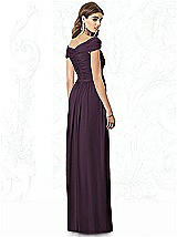 Rear View Thumbnail - Aubergine After Six Bridesmaid Dress 6697