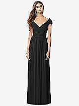 Front View Thumbnail - Black After Six Bridesmaid Dress 6697