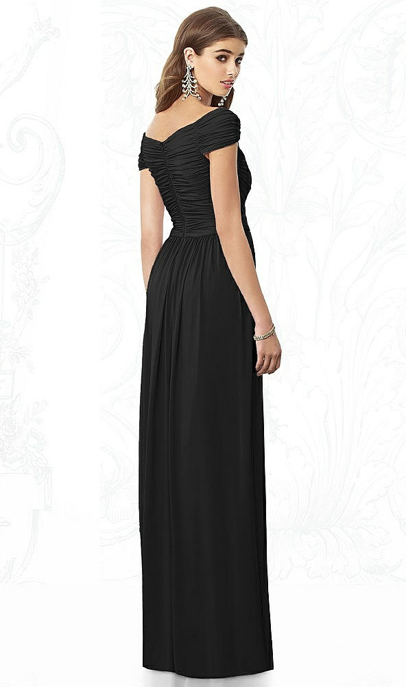 Back View - Black After Six Bridesmaid Dress 6697