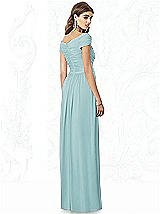 Rear View Thumbnail - Canal Blue After Six Bridesmaid Dress 6697