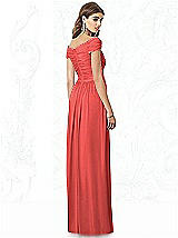 Rear View Thumbnail - Perfect Coral After Six Bridesmaid Dress 6697