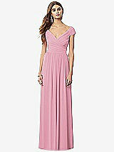 Front View Thumbnail - Sea Pink After Six Bridesmaid Dress 6697