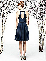 Rear View Thumbnail - Midnight Navy Lela Rose Style LR193X